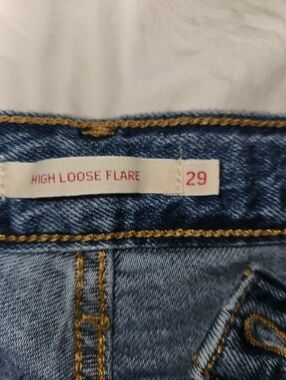 Levis High Loose Flare Women’s Jeans - Blue (Size 29)